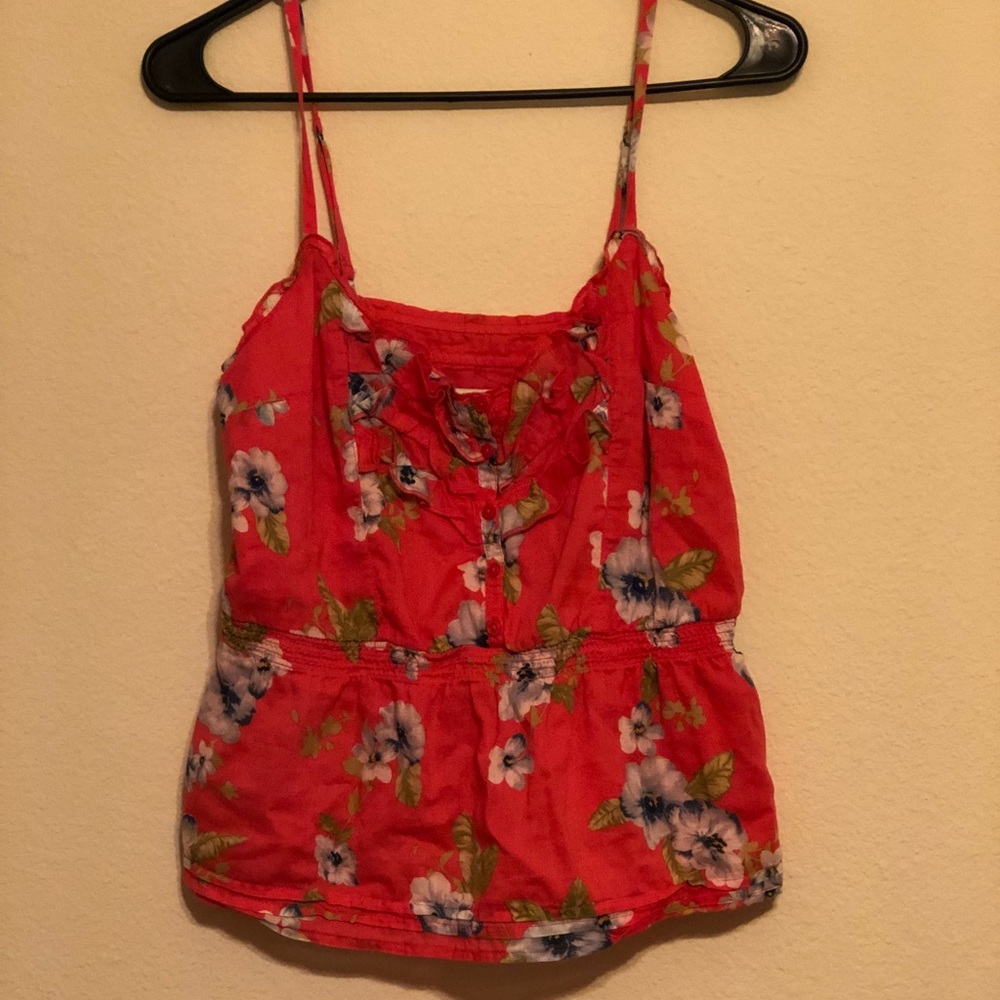 Floral tank top